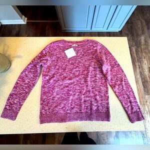 Women's Pink-purple Sweater NWT by Croft and Barrow